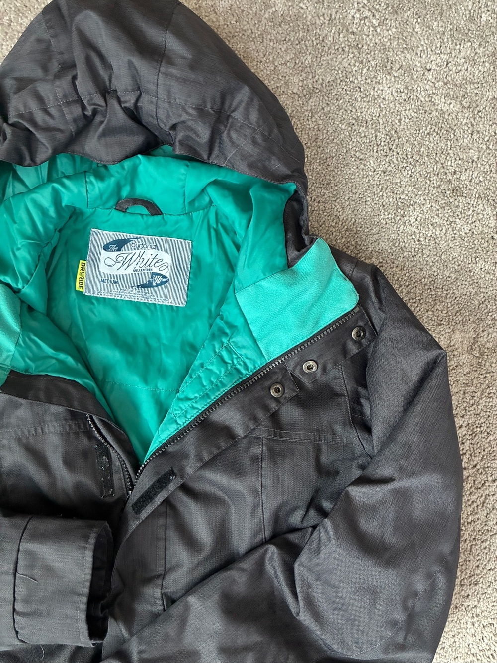 Burton Dry Ride White Collection Jacket - Picture 2 of 6